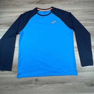 Brooks Atmosphere Long Sleeve 2.0 running shirt Men's Blue Size L